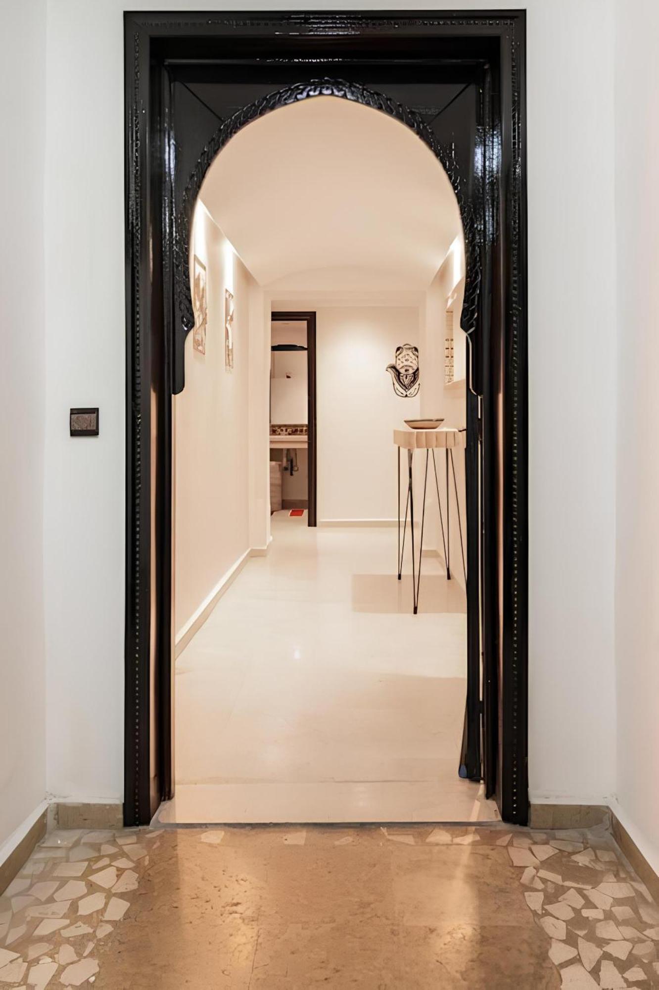 C-Appartement De Luxe Plein Centre De Gueliz Avec Piscine Parking Wifi Netflix มาร์ราเกช ภายนอก รูปภาพ